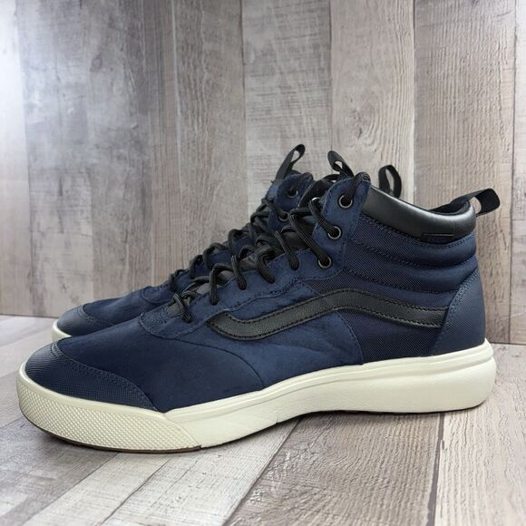 Vans UltraRange MTE Men's 1 Outdoor Sneakers Trail Waterproof High Top Navy Blue - Picture 1 of 14